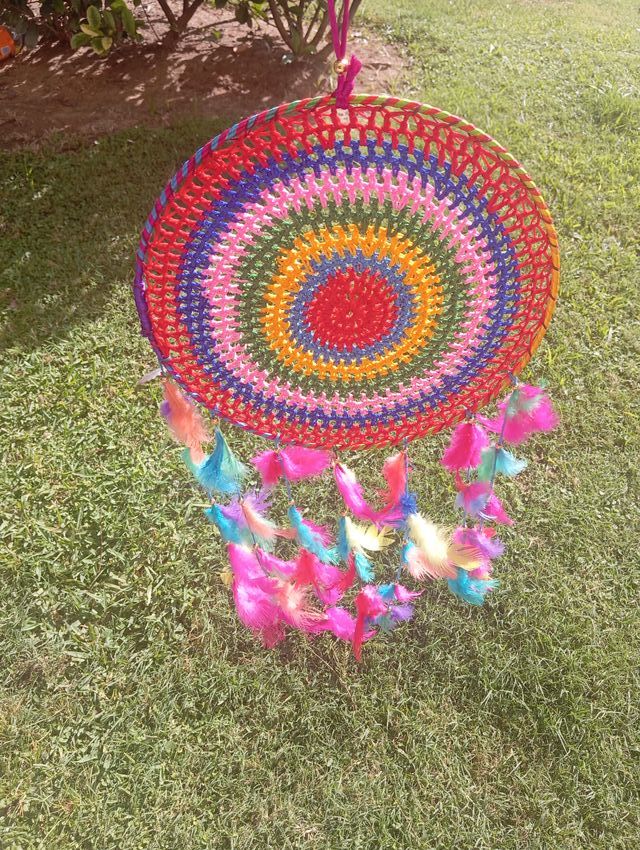 Atrapasueños Mandala Chakras Multicolor