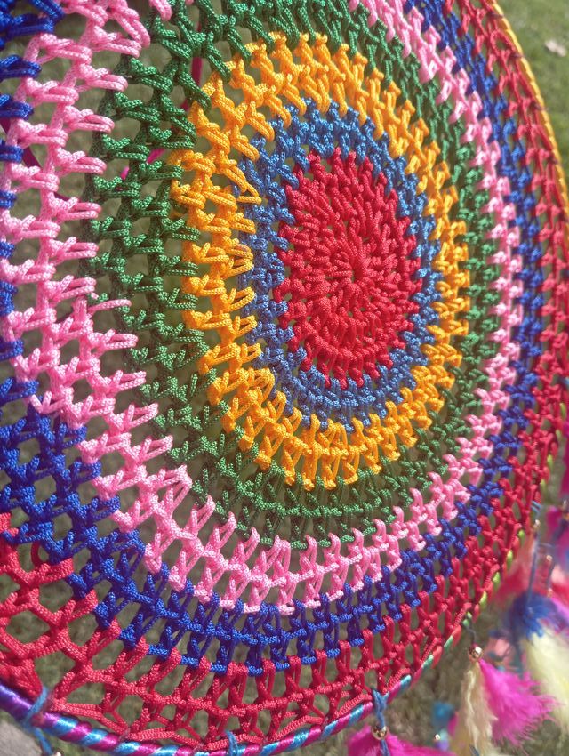 Atrapasueños Mandala Chakras Multicolor