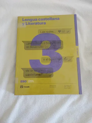 Lengua castellana y Literatura 3 ESO LOMLOE