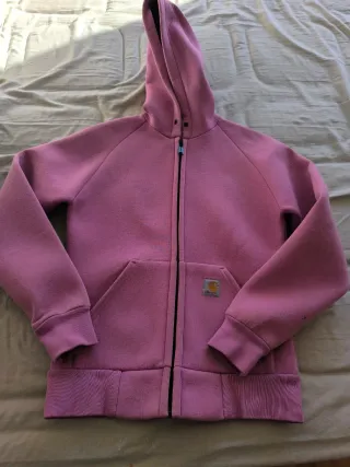 Chaqueta Carhartt Rosa con Cremallera