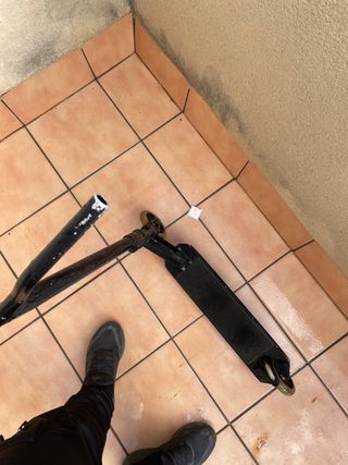 Patinete scooter negro