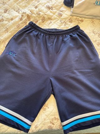 Pantalón corto chándal colegio Árula azul