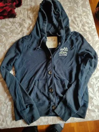 Chaqueta Hollister Azul Talla M