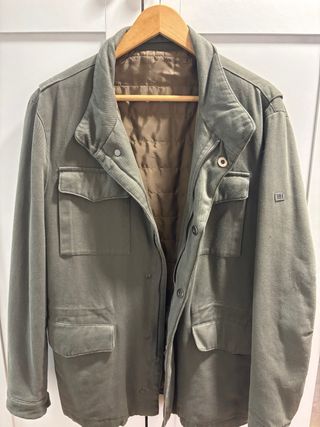 Abrigo Pedro del Hierro verde oscuro