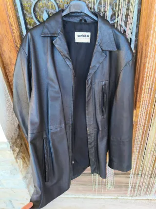 Giacca leggera in pelle Conbipel