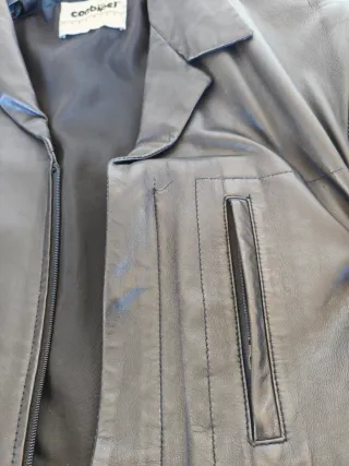 Giacca leggera in pelle Conbipel