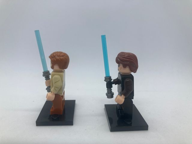 Lego compaible Star Wars Anakin y Obi Wan Kenobi