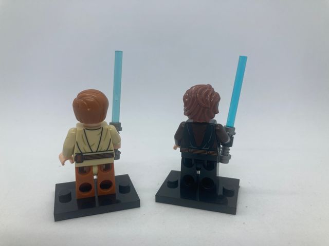 Lego compaible Star Wars Anakin y Obi Wan Kenobi