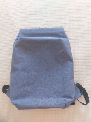 Mochila Kingsons antirobo para portátil azul