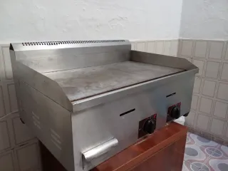 Plancha industrial acero inoxidable