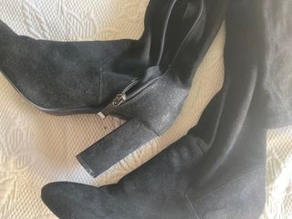 Botas altas Stradivarius ante negras talla 38