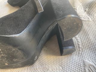 Botas altas Stradivarius ante negras talla 38