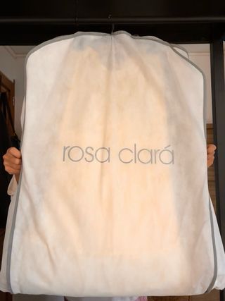 Vestido de Novia Rosa Clará Blanco