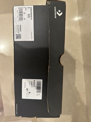 Converse Plataforma Talla 40 Blancas