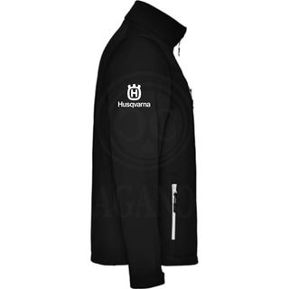 CHAQUETA MOTO CORTAVIENTOS SOFTSHELL TIPO HUSQVARN