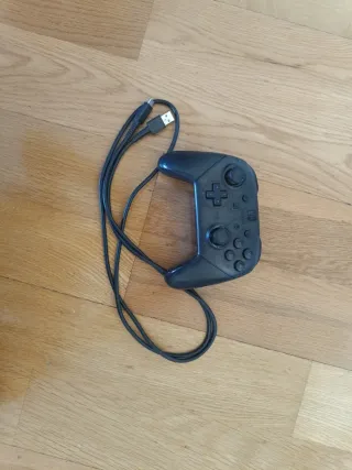 Mando Pro Nintendo Switch Negro