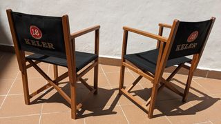 2 sedie da regista pieghevoli Keller - Minorca