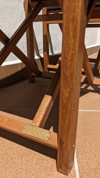 2 sedie da regista pieghevoli Keller - Minorca