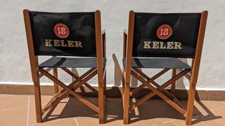 2 sedie da regista pieghevoli Keller - Minorca