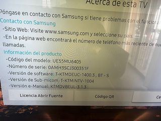 TV Samsung 55 Smart TV