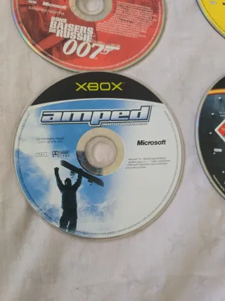 Lote 5 Juegos Xbox: Medal of Honor, 007, Amped, Ev