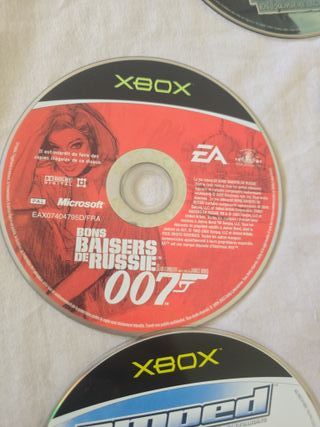Lote 5 Juegos Xbox: Medal of Honor, 007, Amped, Ev