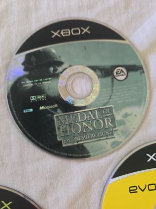 Lote 5 Juegos Xbox: Medal of Honor, 007, Amped, Ev