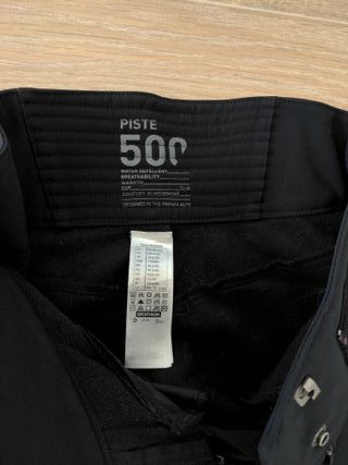 Pantalones de nieve negros