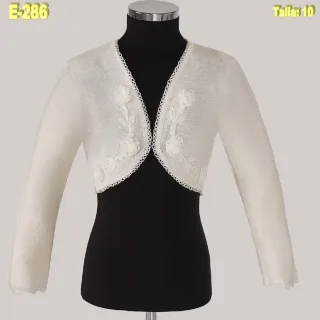 Chaqueta Niña Comunión Arras Encaje Talla 10