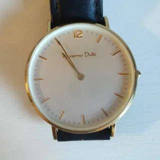 Reloj Massimo Dutti Dorado y Negro