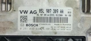 153835 centralita motor 0281039430 skoda octavia