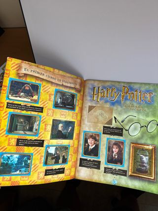 Álbum Stickers Harry Potter Cámara Secreta