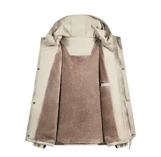 Cazadora Beige Otoño-Invierno Hombre