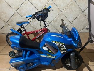 Moto y Bici Niño Ruedines Buen Estado