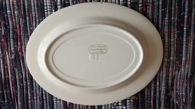 Fuente Franco Giorgi porcelana blanca