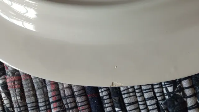 Fuente Franco Giorgi porcelana blanca