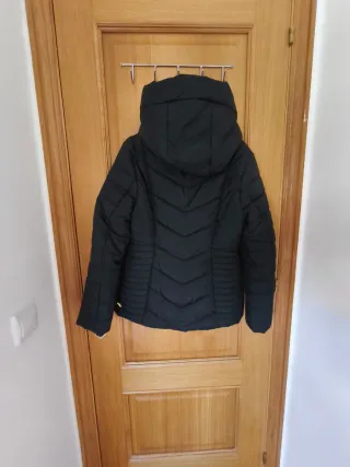 Parka corta Sfera negra talla S