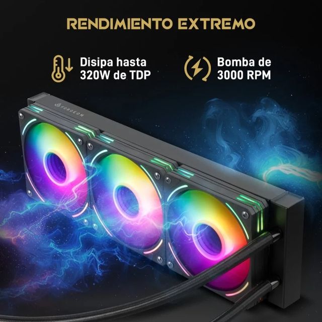 Refrigeración Líquida Forgeon Solum 360 ARGB