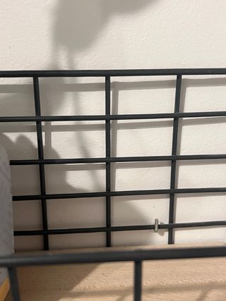 2 Estanterías Decorativas Metal y Madera