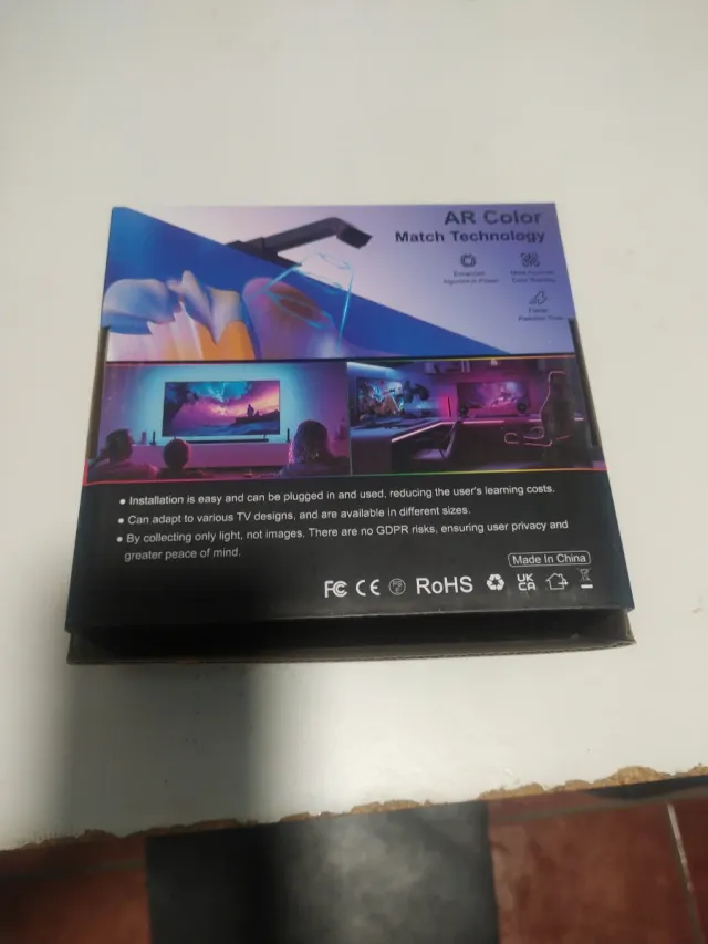 Tira LED para TV con control remoto