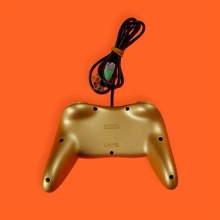 Mando Clásico Dorado / Wii
