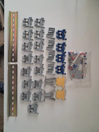Kit terminales carril DIN