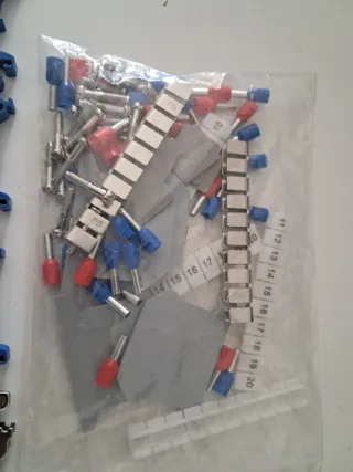 Kit terminales carril DIN