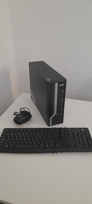Torre Acer i3 SSD 8GB + Teclado y Ratón