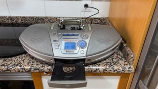 Radio CD Casete Panasonic RX-ES25 Plata