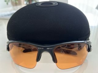 Gafas Oakley Montura Negra Lentes Naranja