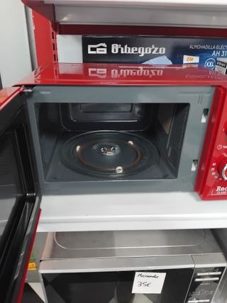Microondas  Rojo + garantía 