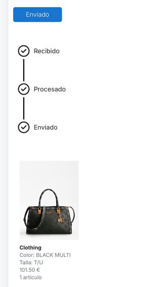 Bolso Guess Negro y Gris