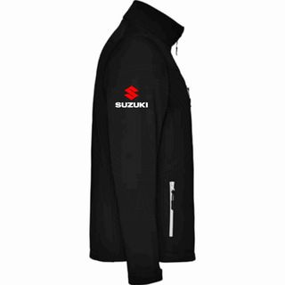 CHAQUETA MOTO CORTAVIENTOS SOFTSHELL TIPO SUZUKI
