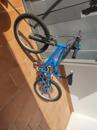 Bicicleta azul